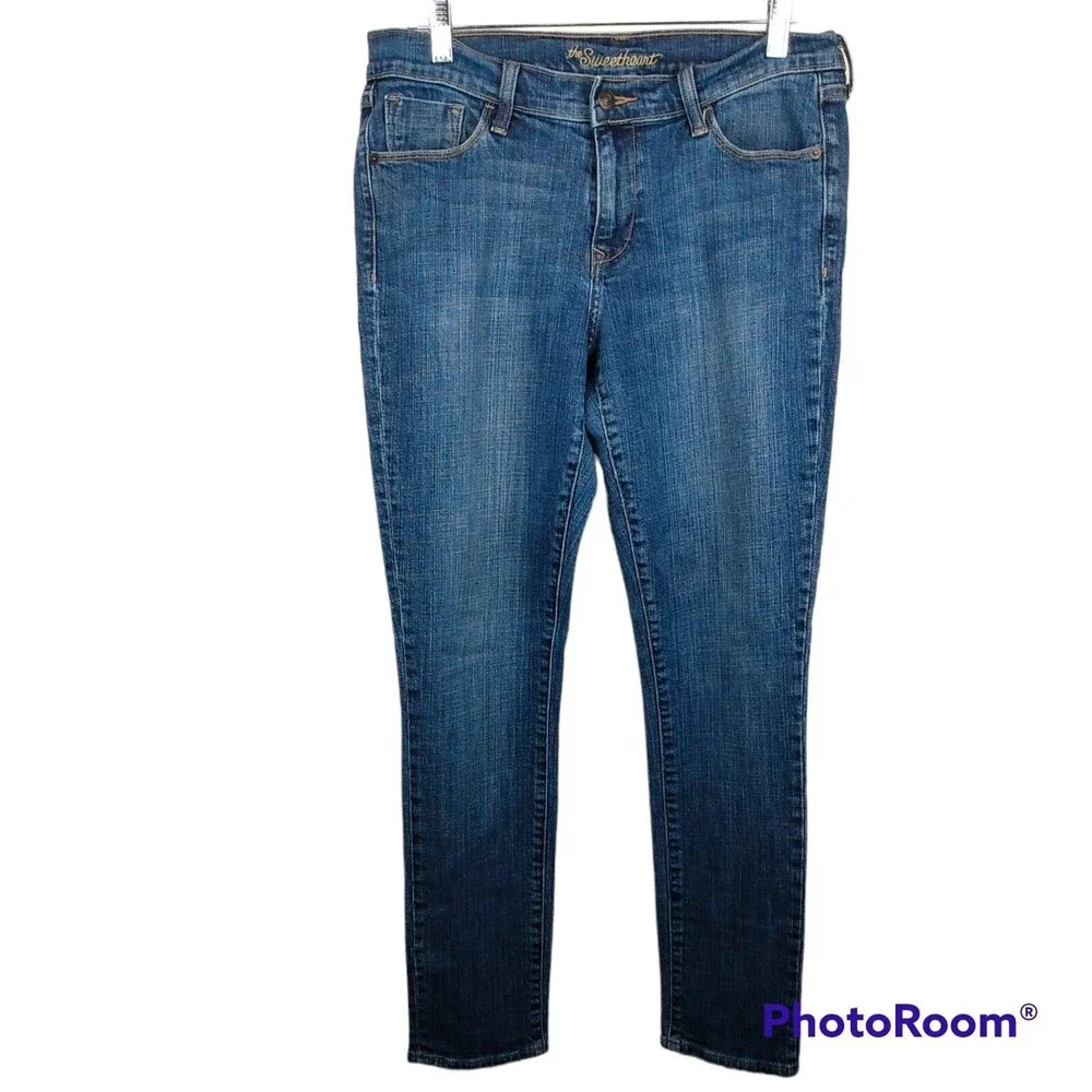 Old Navy The Sweetheart Skinny Jeans Size 10 Women's Mid Rise Medium Wash Denim